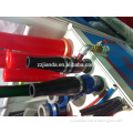 Shotcrete machine shotcrete spray nozzle with connector, hose end
